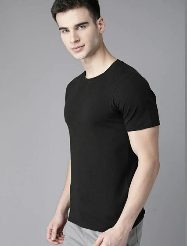 FLYIND VOGUE OUTFIT Cotton Round Neck Solid / Plain T-Shirt for Men