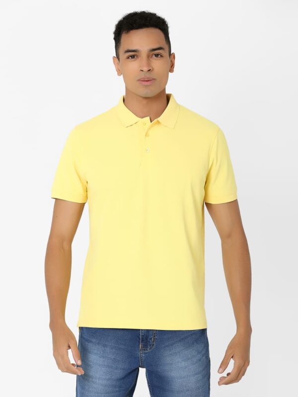 Short Sleeved Basic Polo