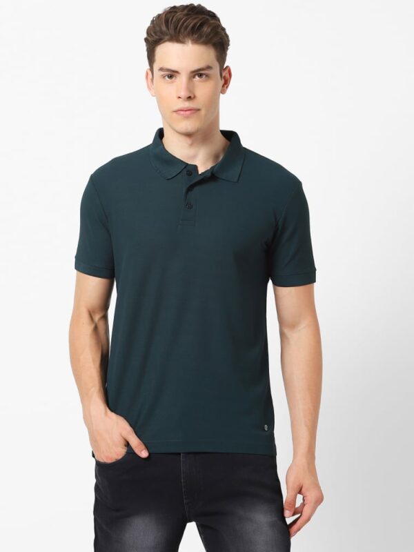 Short Sleeved Basic Polo