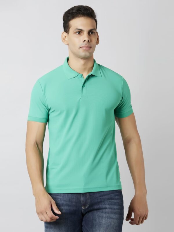 Short Sleeved Basic Polo