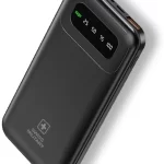 SWISS MILITARY Power Bank – 10000 mAh Lithium Polymer Power Bank for Mobile & Laptop | Sleek Gadget With Fast Charging & COD Option